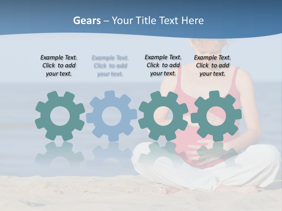 Pretty Outside Ground PowerPoint Template