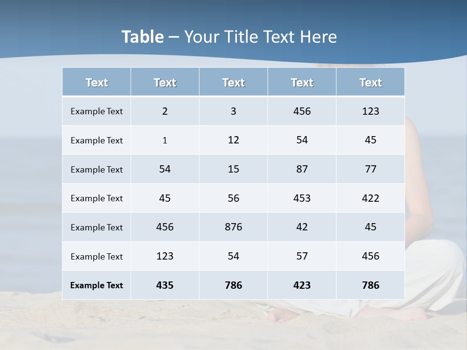 Pretty Outside Ground PowerPoint Template