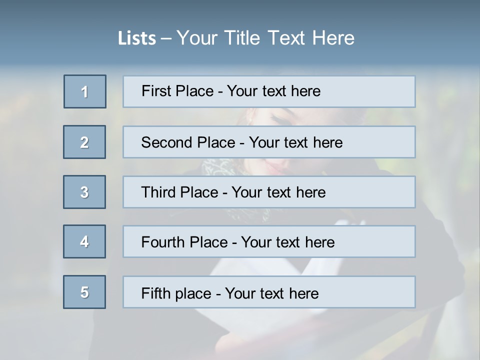 Hair Park Student PowerPoint Template
