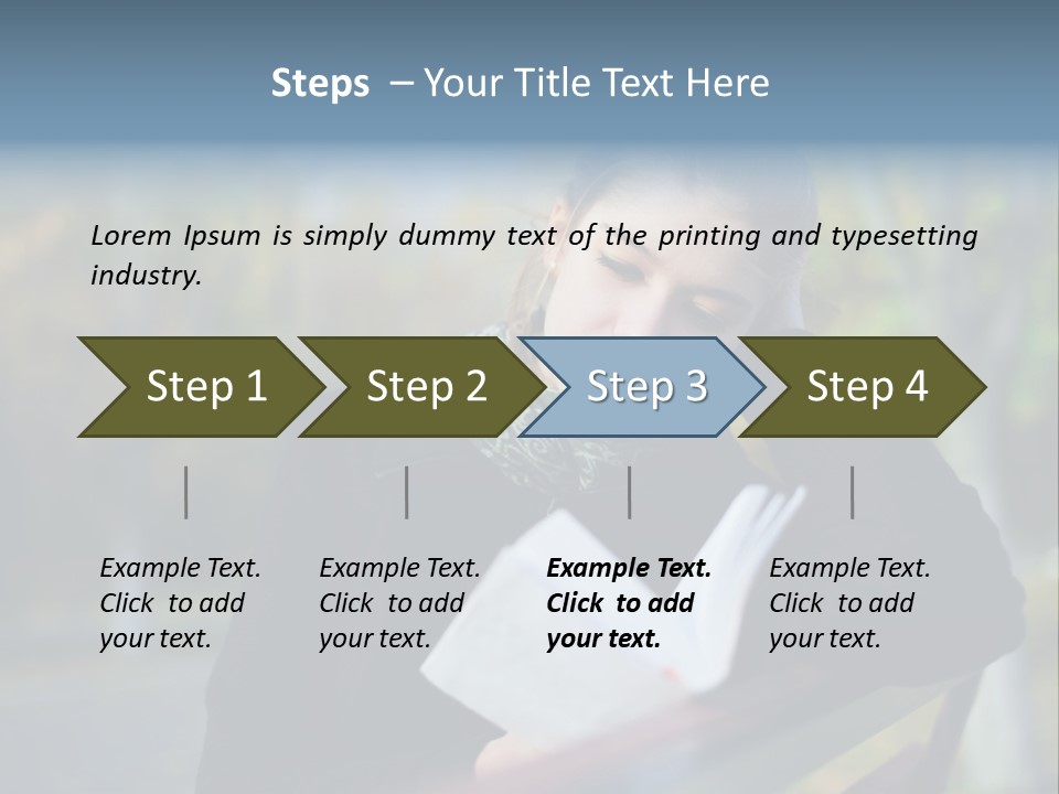Hair Park Student PowerPoint Template