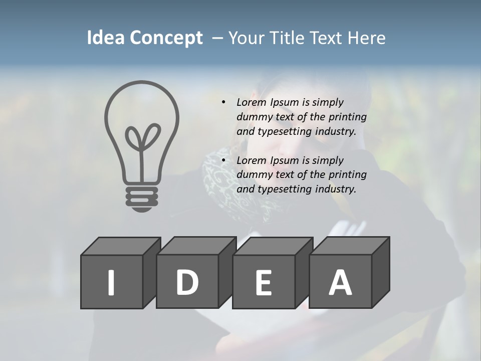 Hair Park Student PowerPoint Template