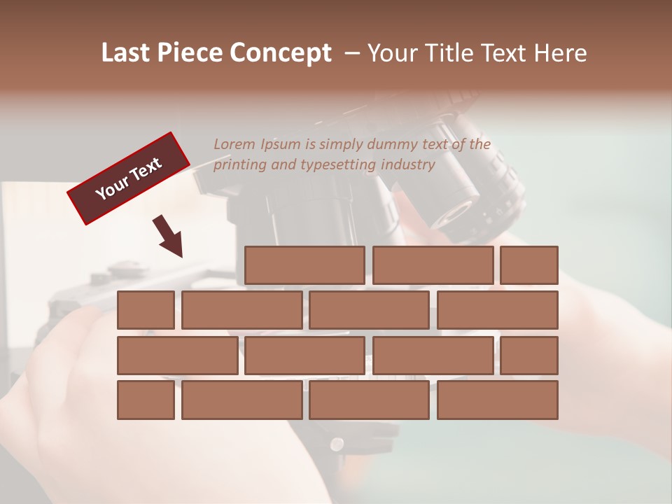Medicine Tray Slide PowerPoint Template