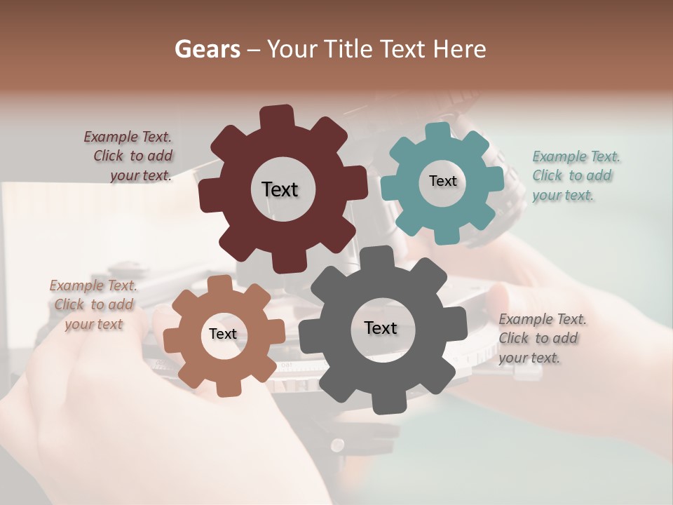 Medicine Tray Slide PowerPoint Template
