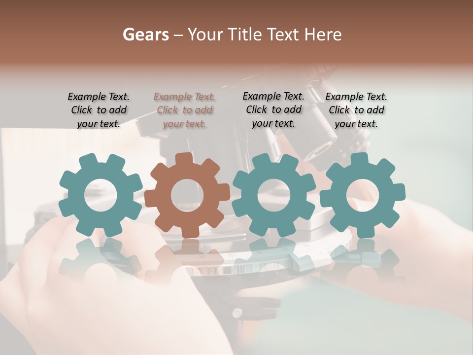 Medicine Tray Slide PowerPoint Template