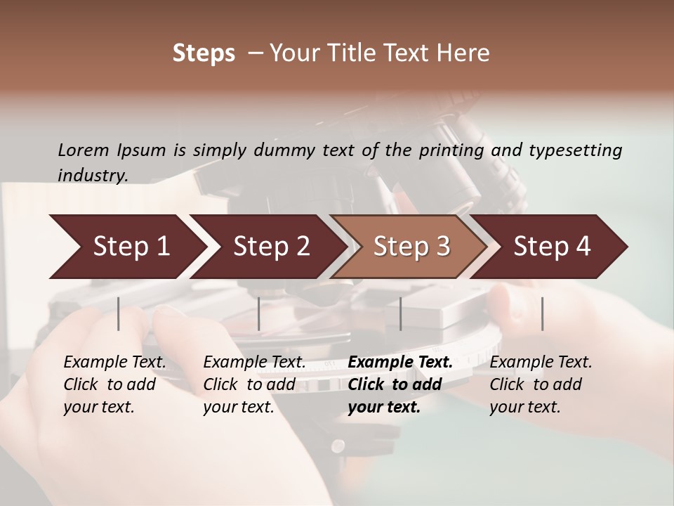 Medicine Tray Slide PowerPoint Template