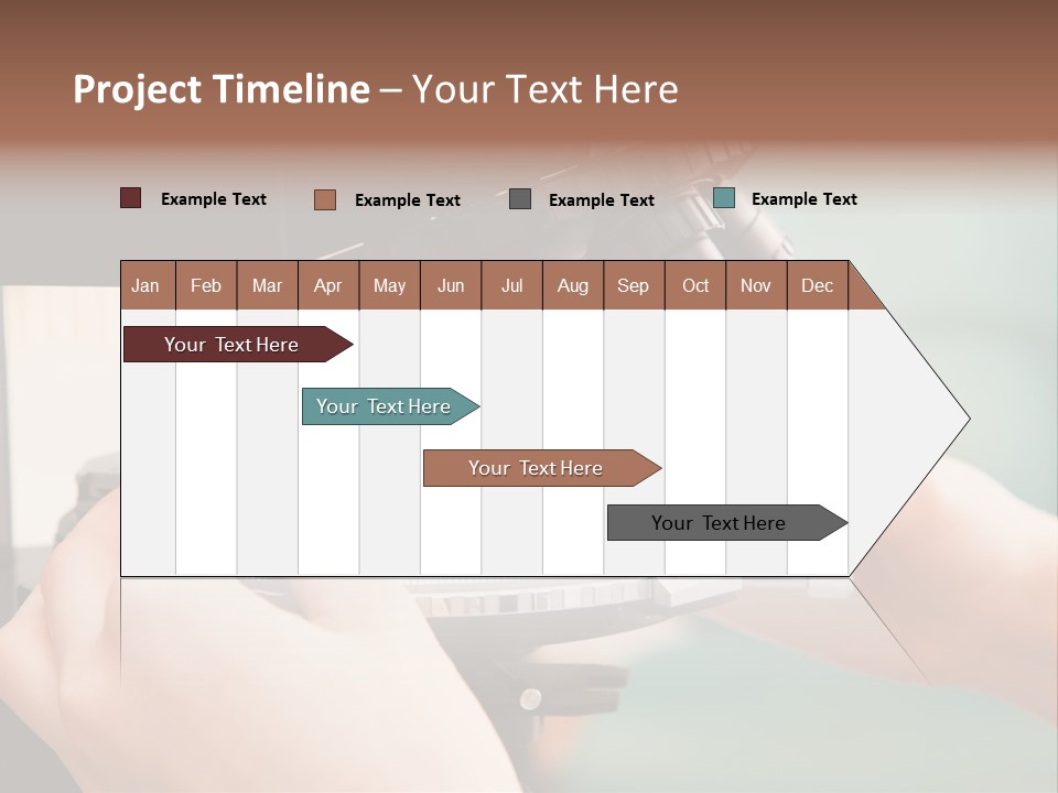 Medicine Tray Slide PowerPoint Template