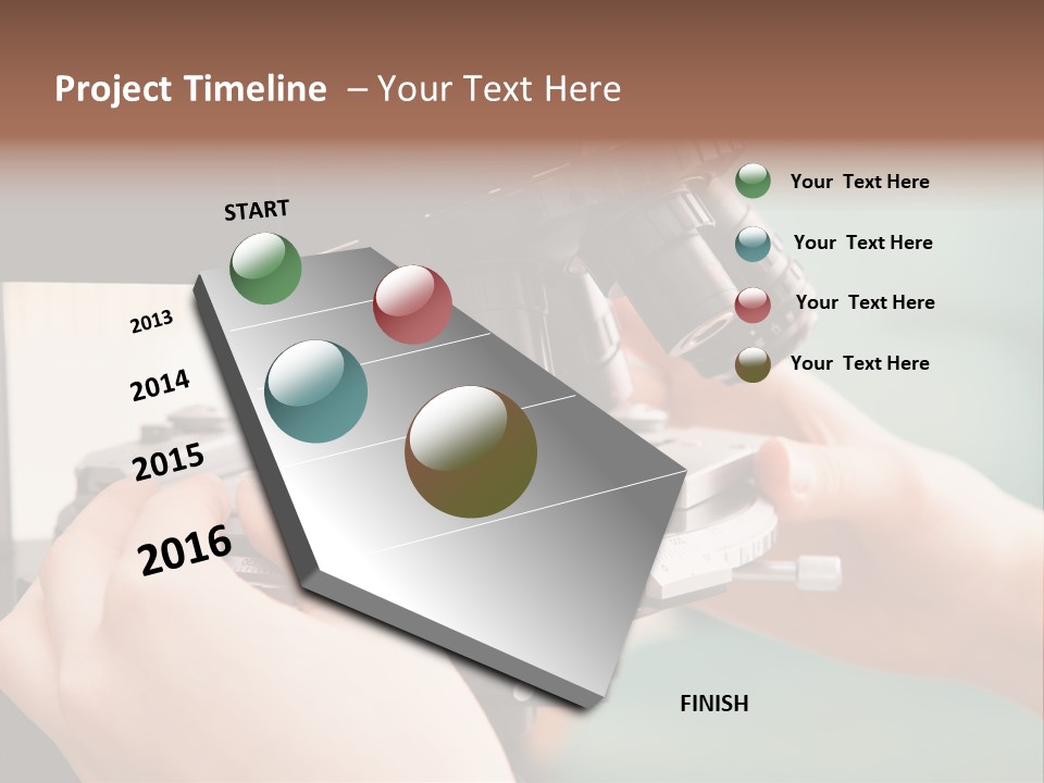 Medicine Tray Slide PowerPoint Template