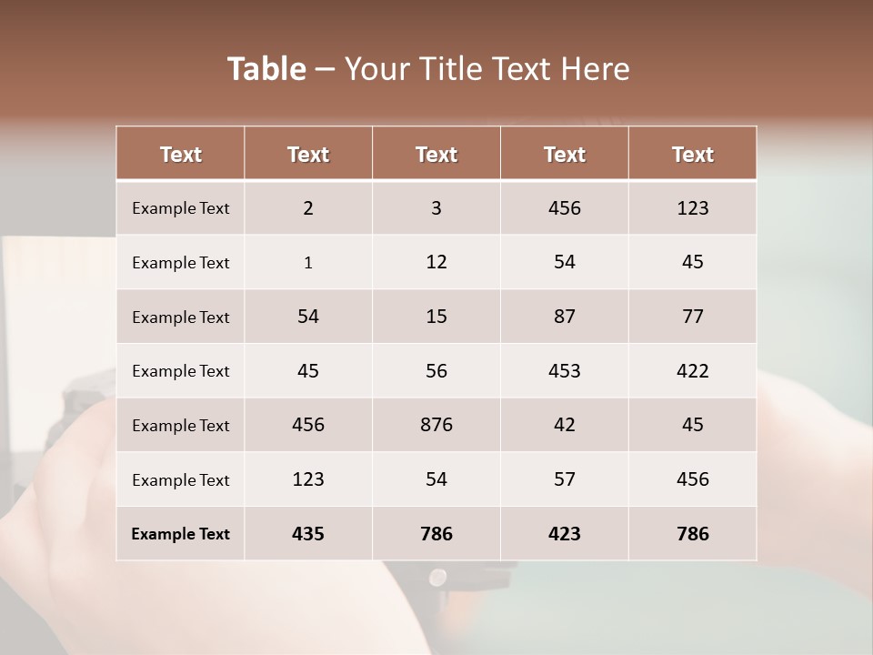 Medicine Tray Slide PowerPoint Template