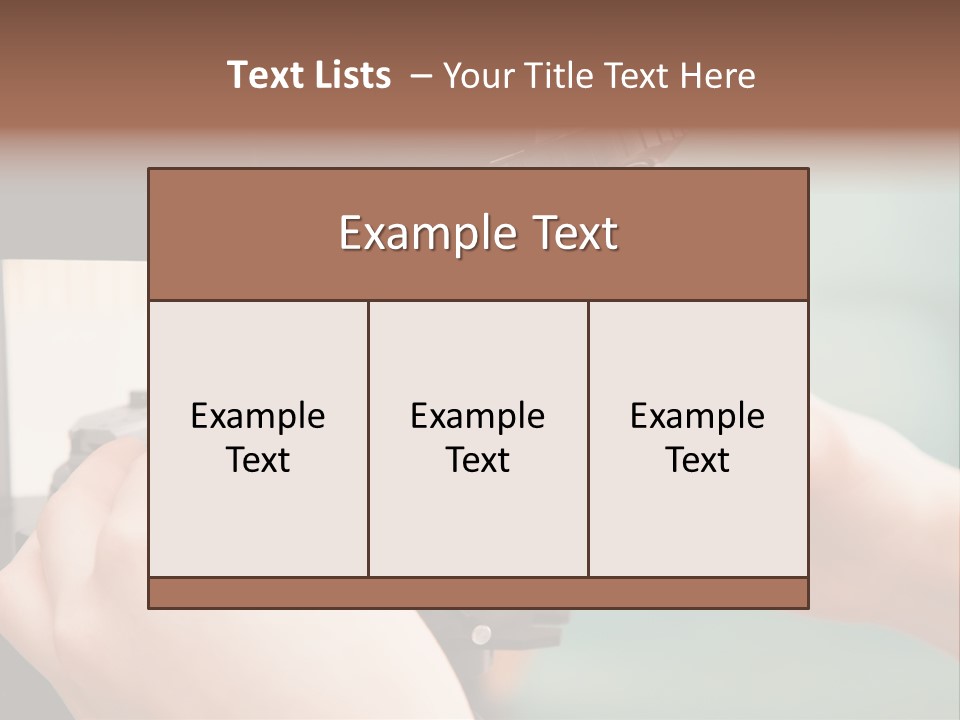 Medicine Tray Slide PowerPoint Template