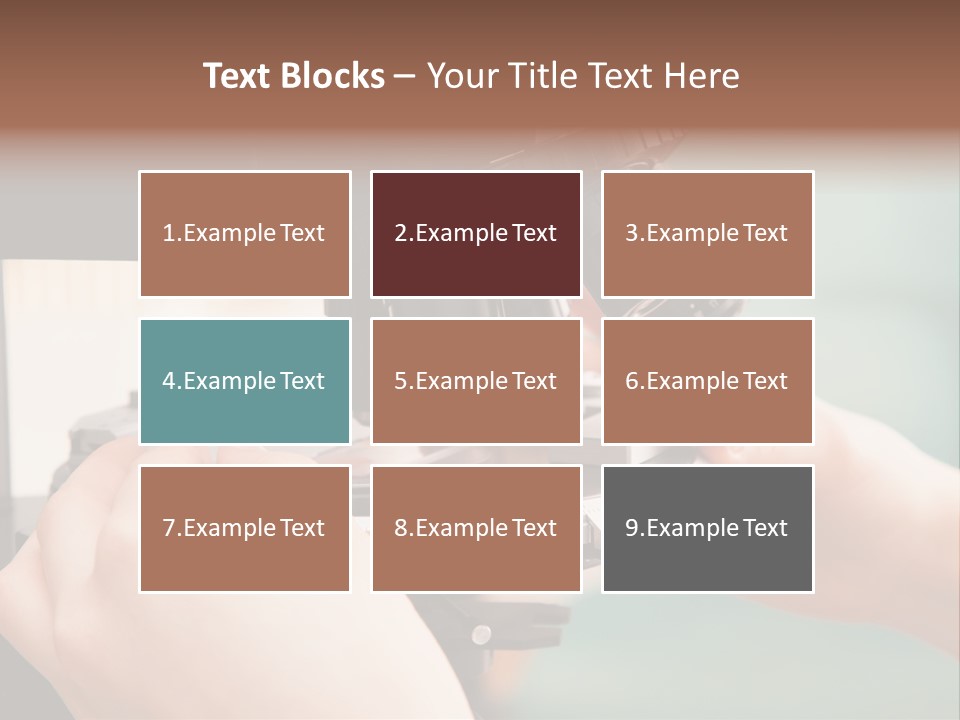 Medicine Tray Slide PowerPoint Template