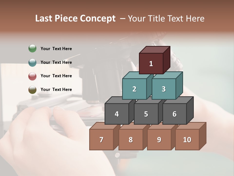 Medicine Tray Slide PowerPoint Template
