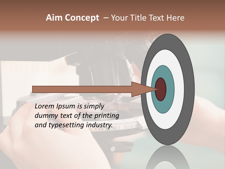 Medicine Tray Slide PowerPoint Template