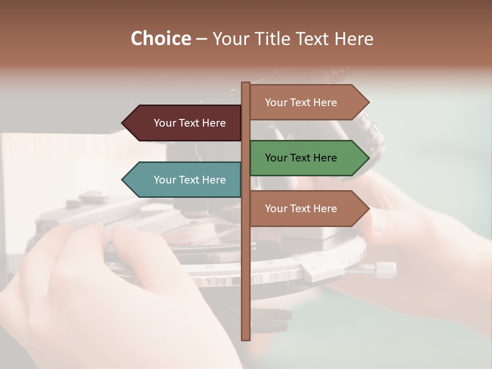 Medicine Tray Slide PowerPoint Template