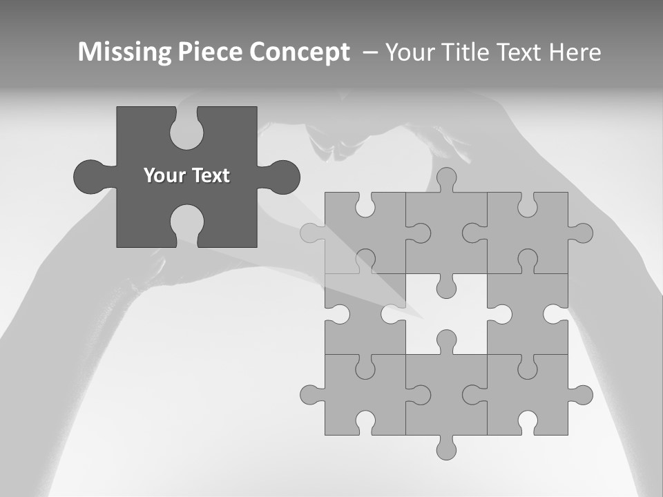 Sign Valentine Team PowerPoint Template