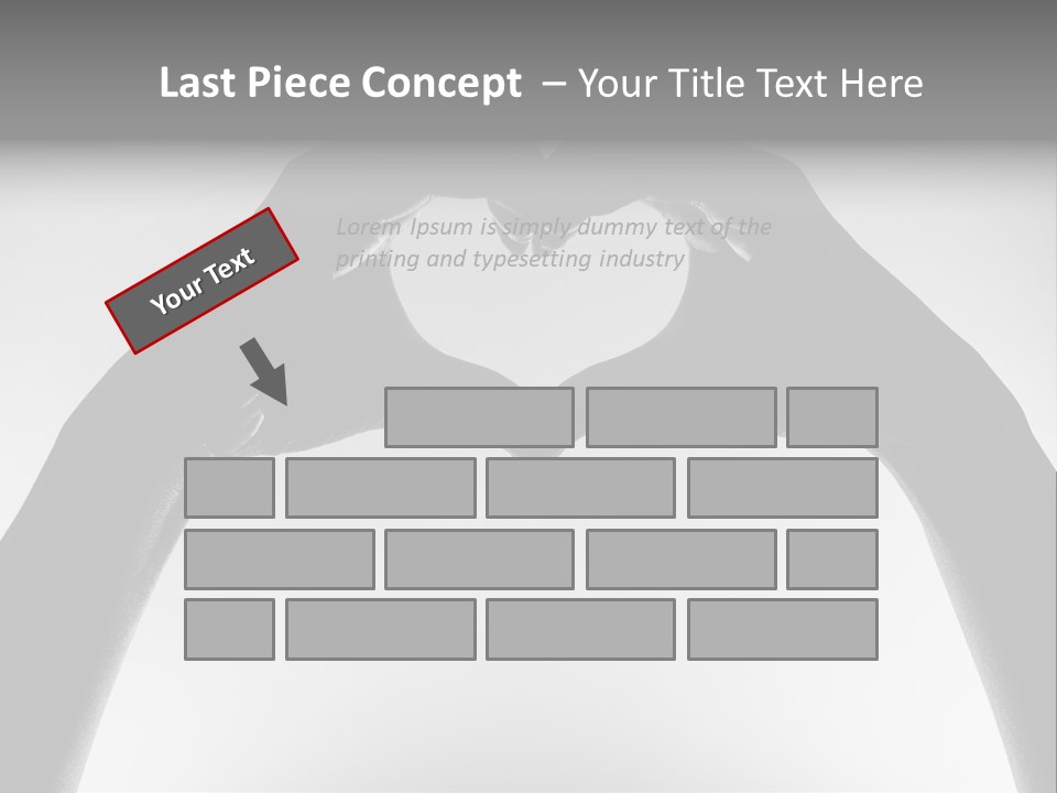 Sign Valentine Team PowerPoint Template