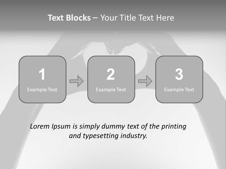 Sign Valentine Team PowerPoint Template