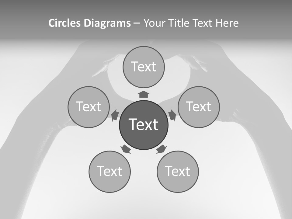 Sign Valentine Team PowerPoint Template