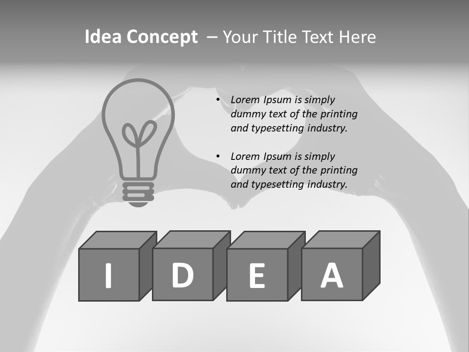 Sign Valentine Team PowerPoint Template