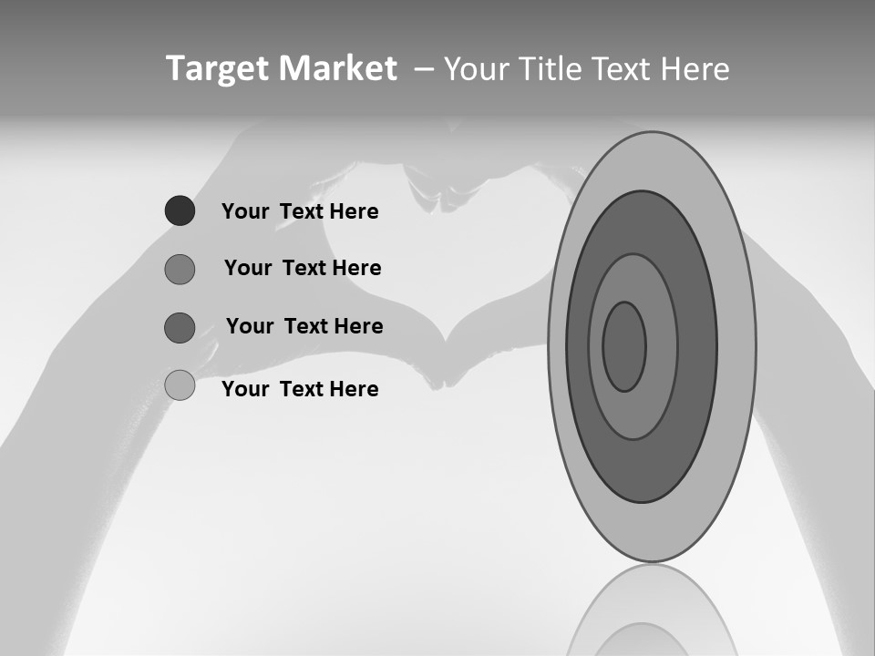 Sign Valentine Team PowerPoint Template