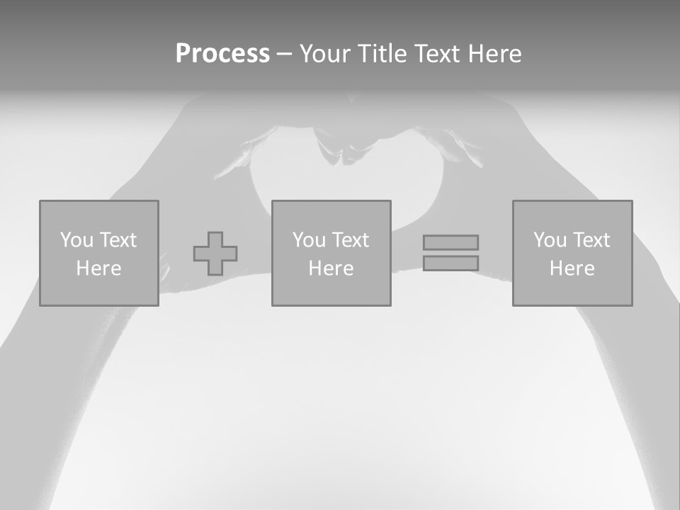 Sign Valentine Team PowerPoint Template