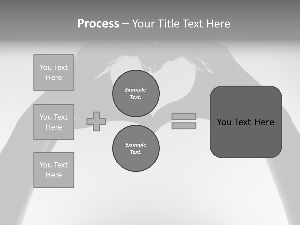 Sign Valentine Team PowerPoint Template