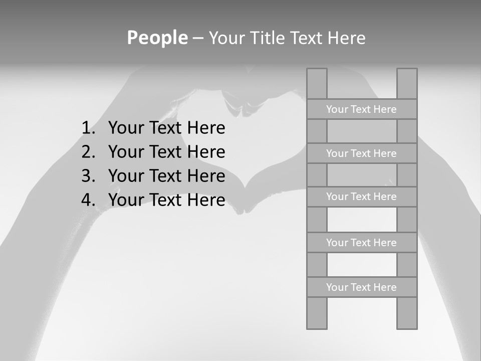 Sign Valentine Team PowerPoint Template