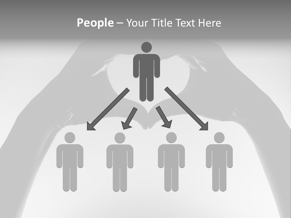 Sign Valentine Team PowerPoint Template