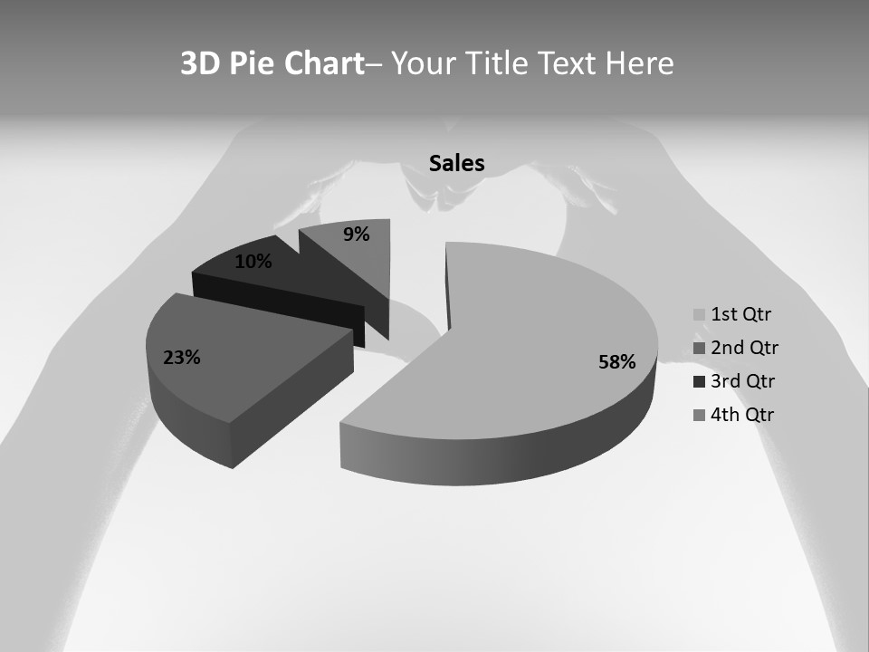 Sign Valentine Team PowerPoint Template