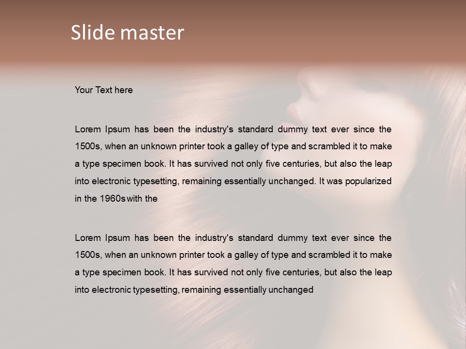 Young Shiny Healthy PowerPoint Template