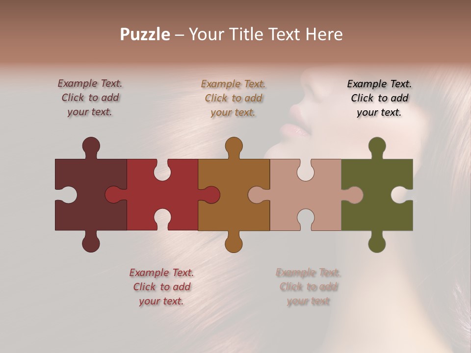 Young Shiny Healthy PowerPoint Template