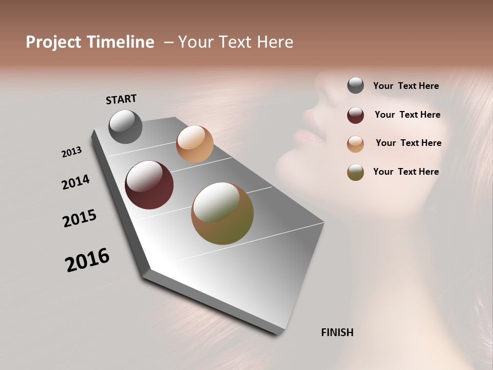 Young Shiny Healthy PowerPoint Template