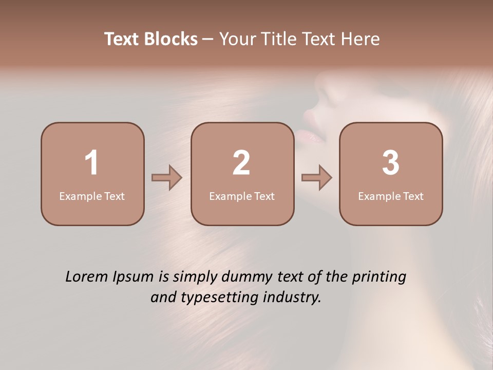 Young Shiny Healthy PowerPoint Template