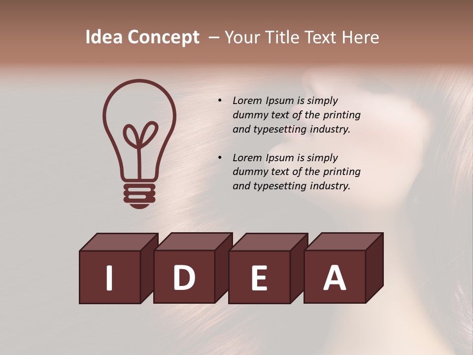 Young Shiny Healthy PowerPoint Template