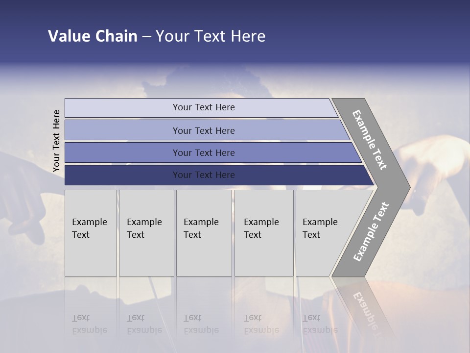 A Woman Wearing Headphones And Listening To Music PowerPoint Template