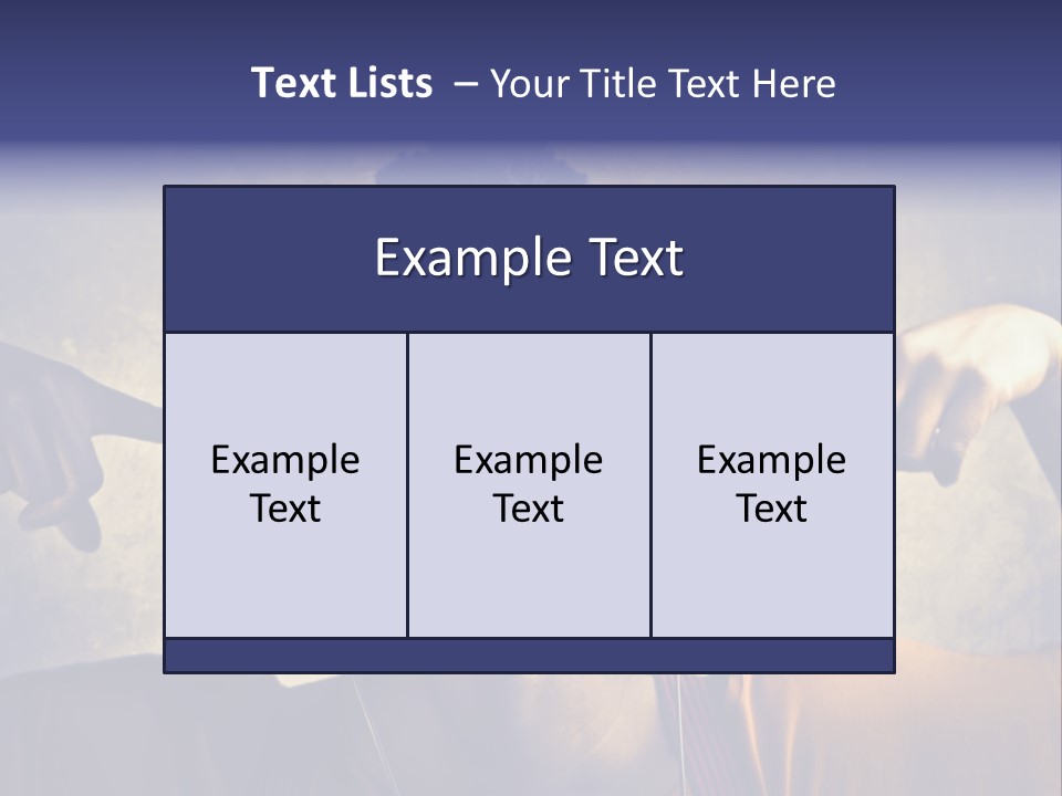 A Woman Wearing Headphones And Listening To Music PowerPoint Template