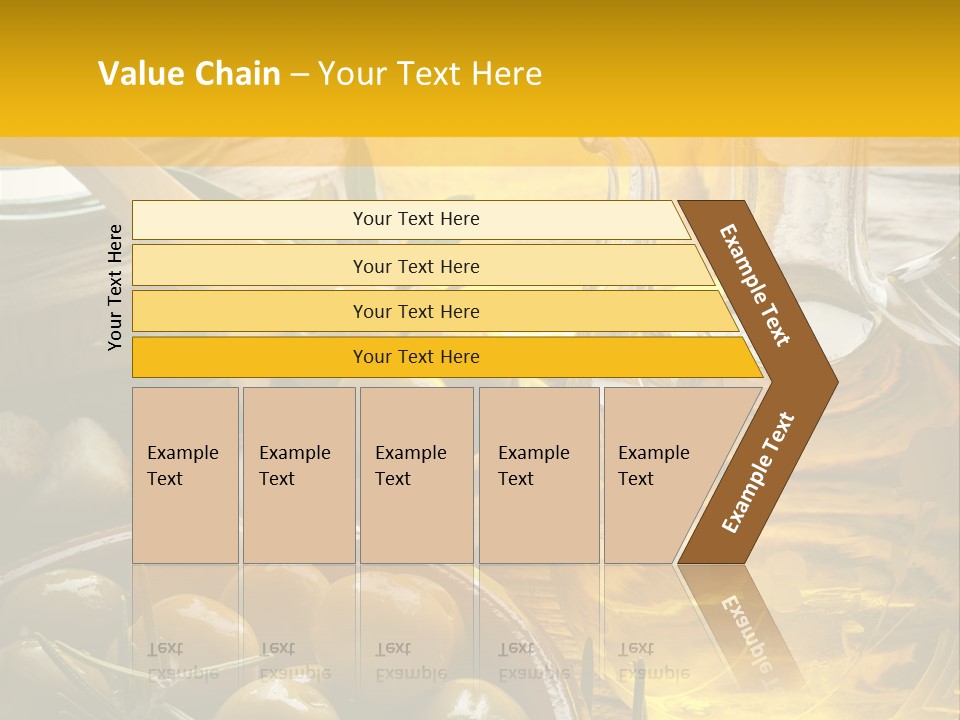 Nature Freshness Olive Oil PowerPoint Template