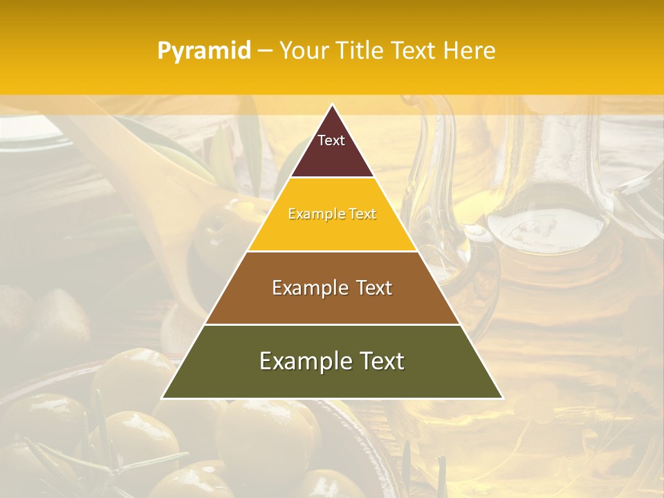 Nature Freshness Olive Oil PowerPoint Template