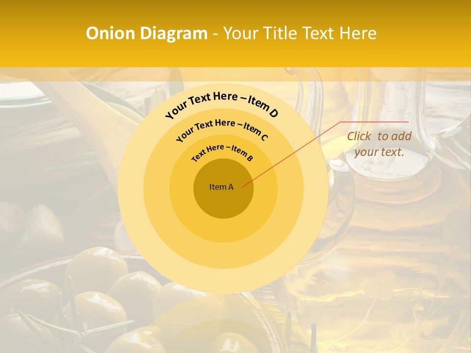 Nature Freshness Olive Oil PowerPoint Template