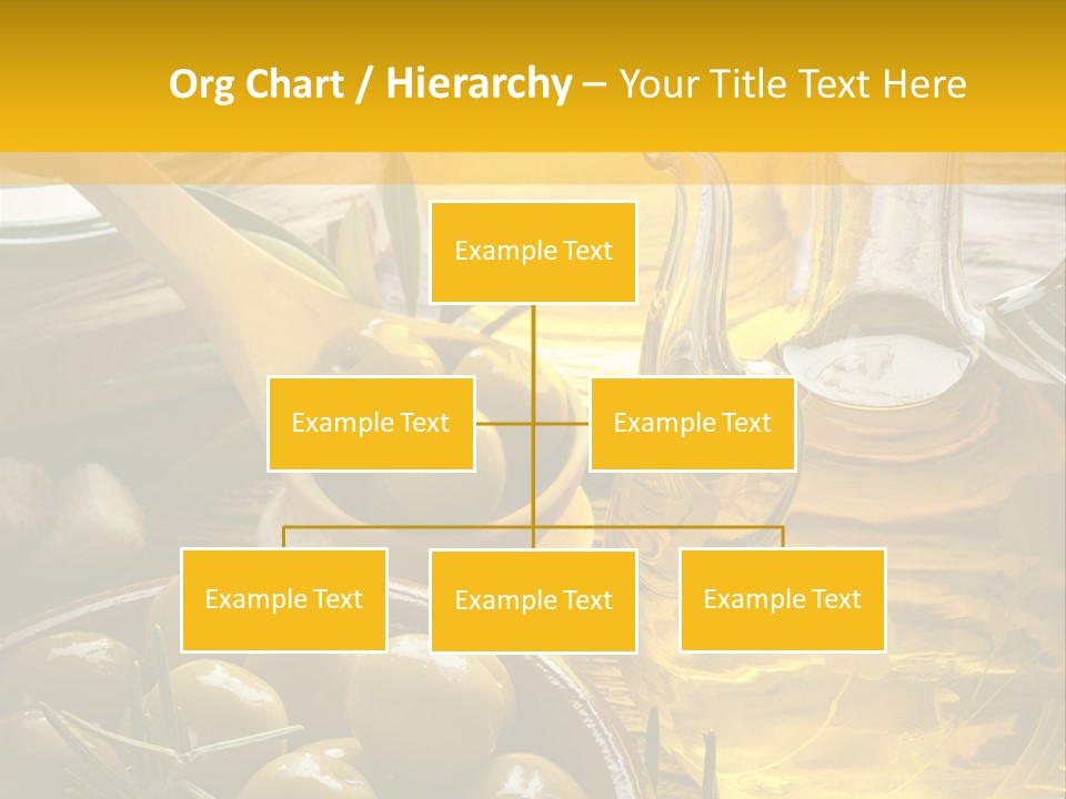 Nature Freshness Olive Oil PowerPoint Template