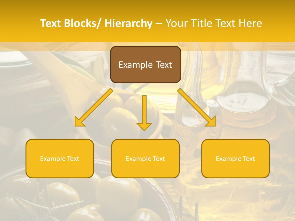 Nature Freshness Olive Oil PowerPoint Template