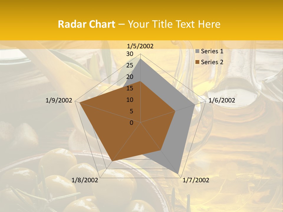 Nature Freshness Olive Oil PowerPoint Template