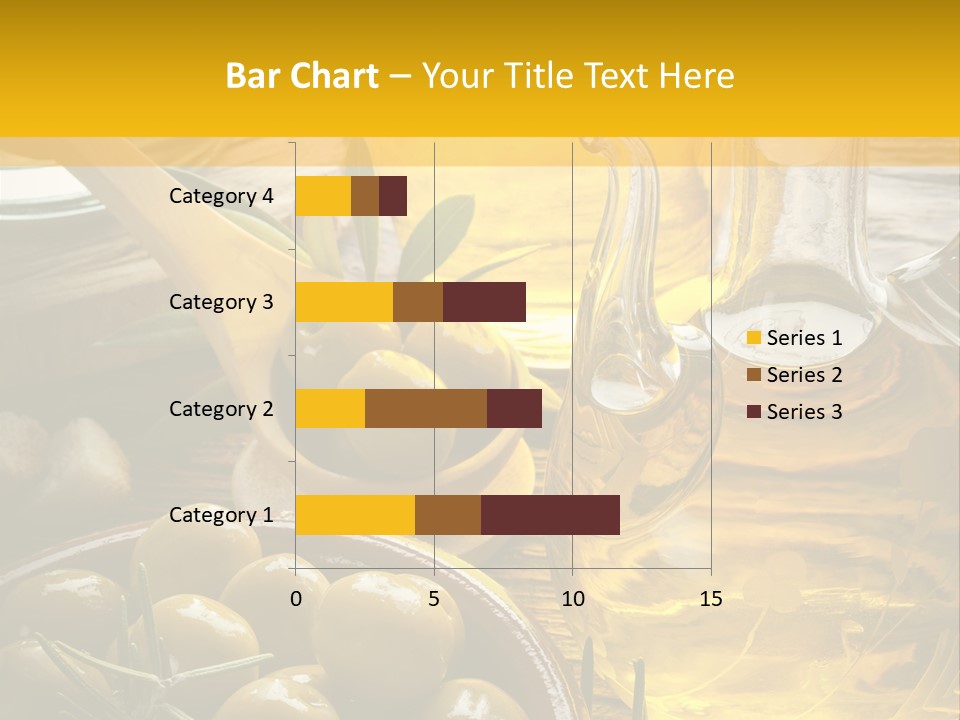 Nature Freshness Olive Oil PowerPoint Template