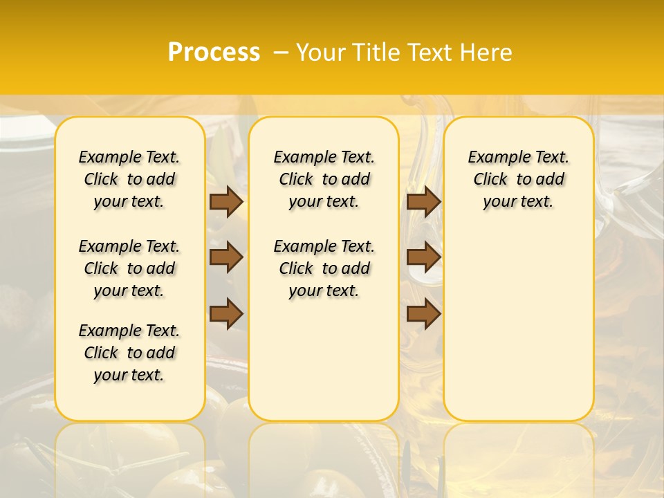 Nature Freshness Olive Oil PowerPoint Template