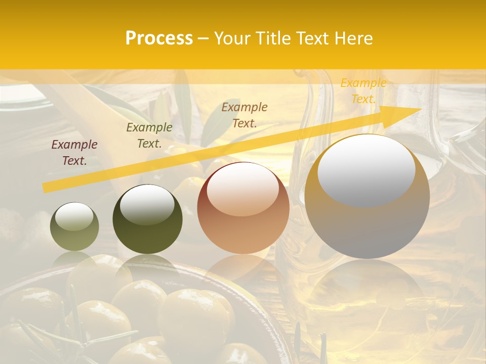 Nature Freshness Olive Oil PowerPoint Template