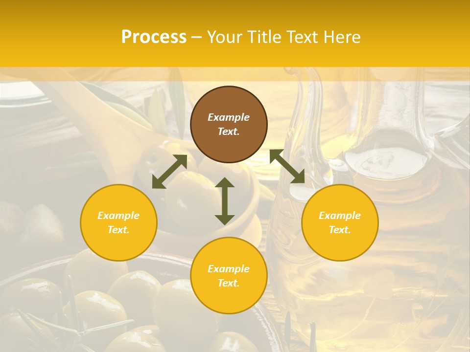 Nature Freshness Olive Oil PowerPoint Template