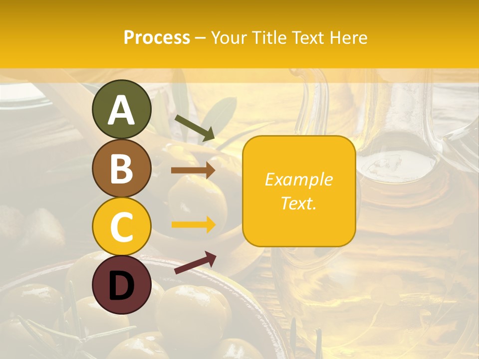 Nature Freshness Olive Oil PowerPoint Template