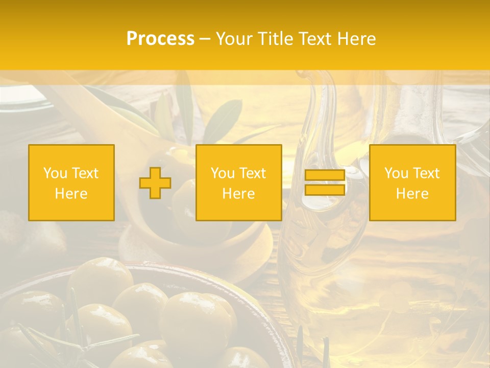 Nature Freshness Olive Oil PowerPoint Template