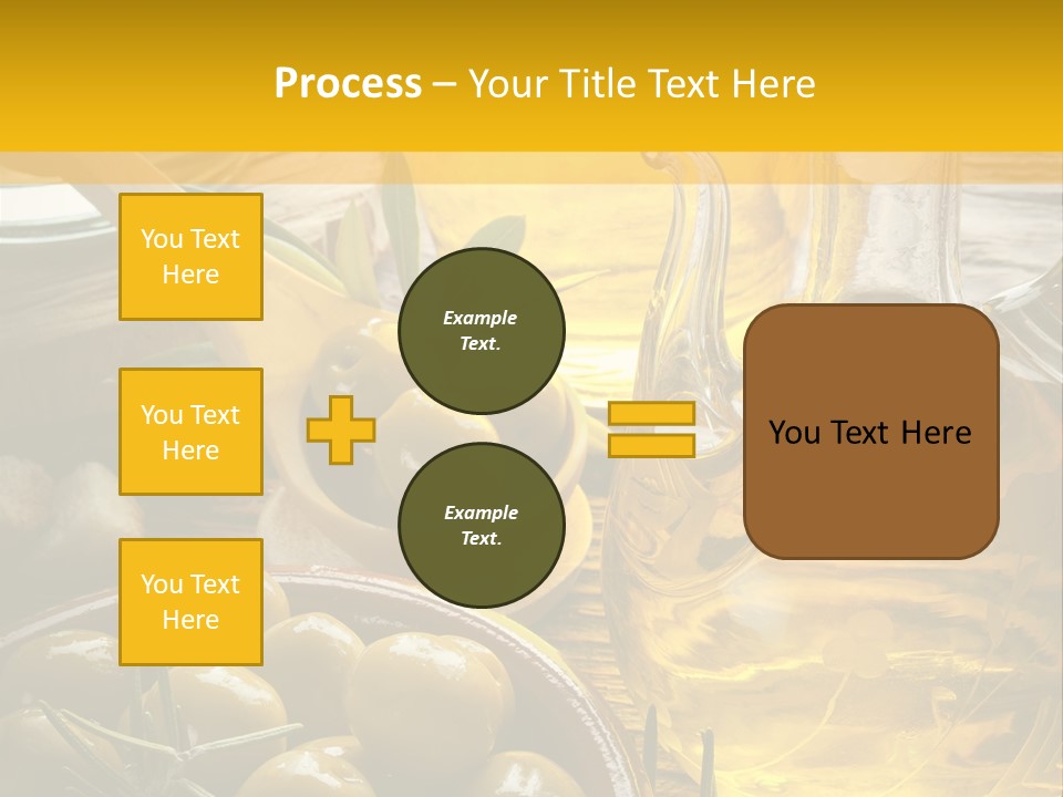 Nature Freshness Olive Oil PowerPoint Template