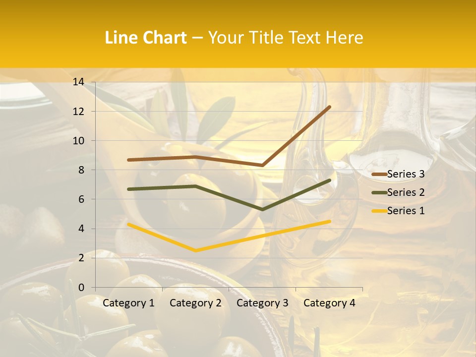 Nature Freshness Olive Oil PowerPoint Template