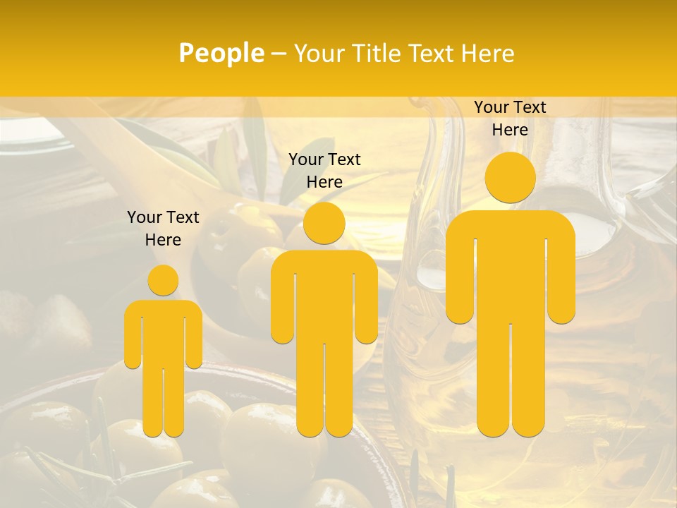 Nature Freshness Olive Oil PowerPoint Template